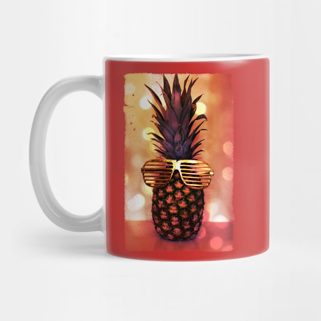 Pineapple with Grill Glasses by CheesyB